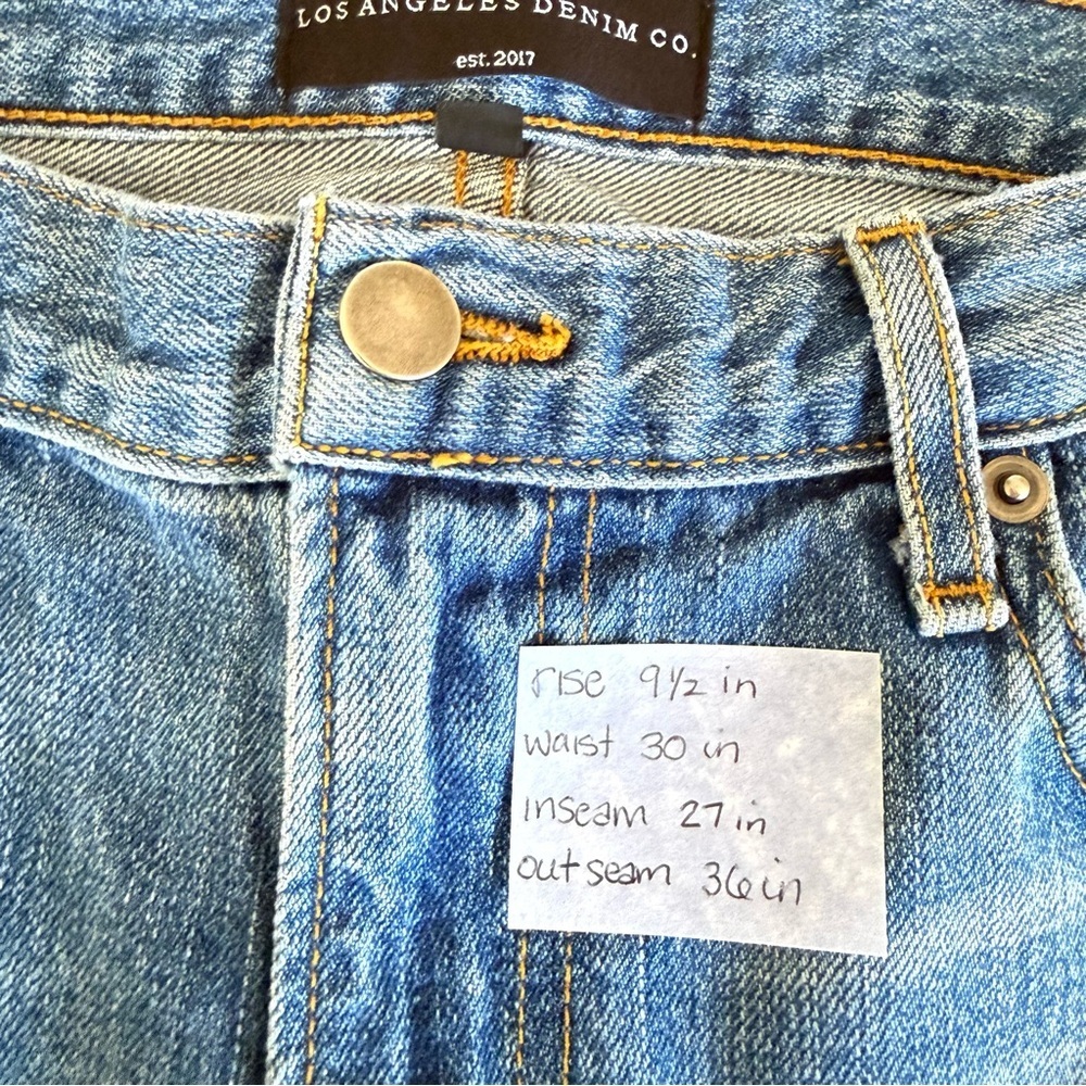 Los Angeles Denim Co. Joey Boyfriend Jeans 27 • Made in USA • - Picture 11 of 11